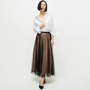 Sale! NWT J. Crew Polka-dot Tulle A-line Skirt - 2